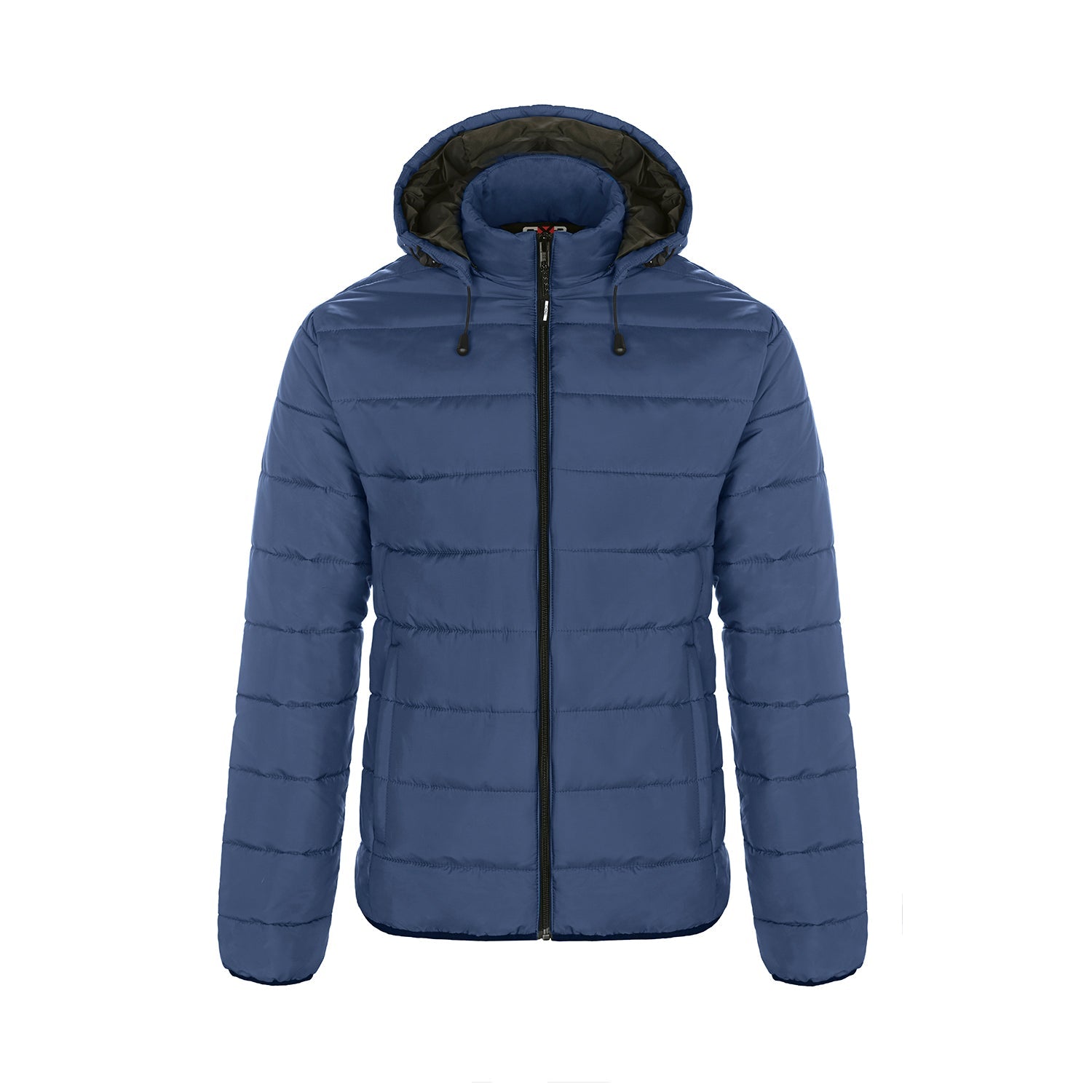 L00981 - Glacial - Ladies Puffy Jacket With Detachable Hood Navy 981 CX2 Ladies team Women