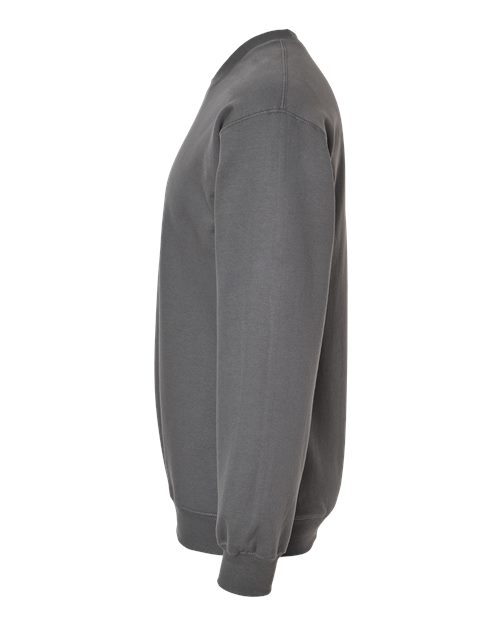 Gildan SF000 Unisex Softstyle® Midweight Crewneck Sweatshirt Cotton Cotton-Poly Blend Crewneck Fleece Midweight Moisture-Wicking Outerwear Polyester Regular Fit Spandex Sport / Athletic Super Heavyweight Sweatshirts & Fleece Tear-Away Label Tops Womens Womens Tops