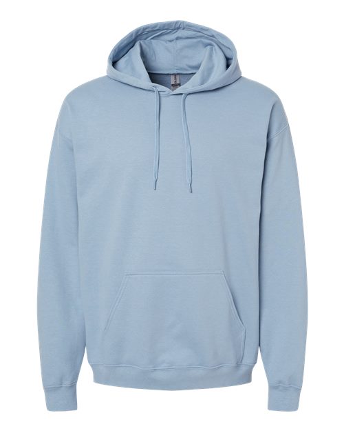 Gildan SF500 Unisex Softstyle® Midweight Hooded Sweatshirt Cotton Cotton-Poly Blend Fleece Hooded Insulated Jersey Midweight Moisture-Wicking Outerwear Pocket Polyester Regular Fit Spandex Sport / Athletic Super Heavyweight Sweatshirts & Fleece Tear-Away Label Tops Womens Womens Tops