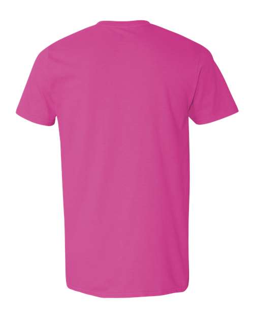 Gildan 64000, Unisex Softstyle T-shirt, Heliconia