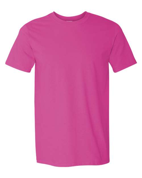 Gildan 64000, Unisex Softstyle T-shirt, Heliconia