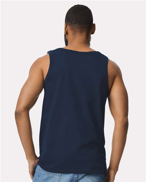 Gildan 64200, Unisex Softstyle Tank Top, Navy