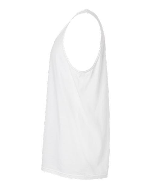 Gildan 64200, Unisex Softstyle Tank Top, White
