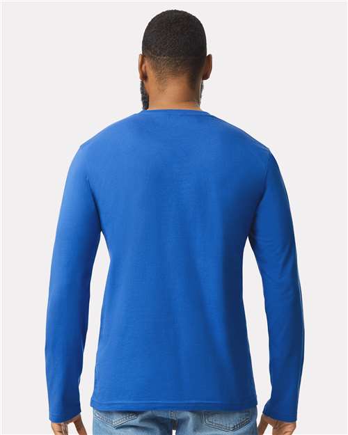 Gildan 64400, Unisex Softstyle Long Sleeve T-shirt, Royal