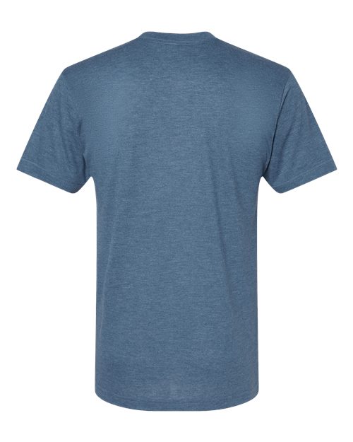 American Apparel TR401, Unisex Triblend Track Tee, Tri-Dusk
