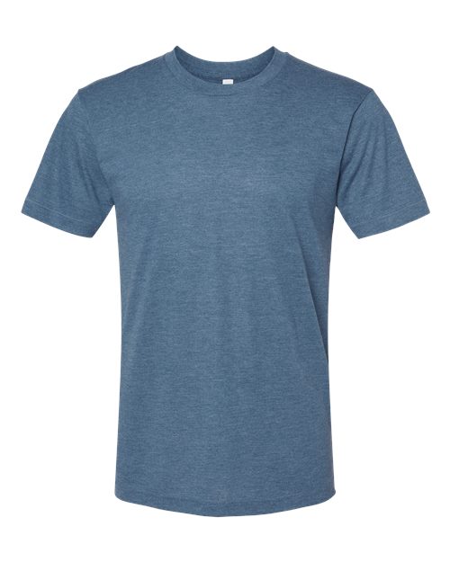 American Apparel TR401, Unisex Triblend Track Tee, Tri-Dusk