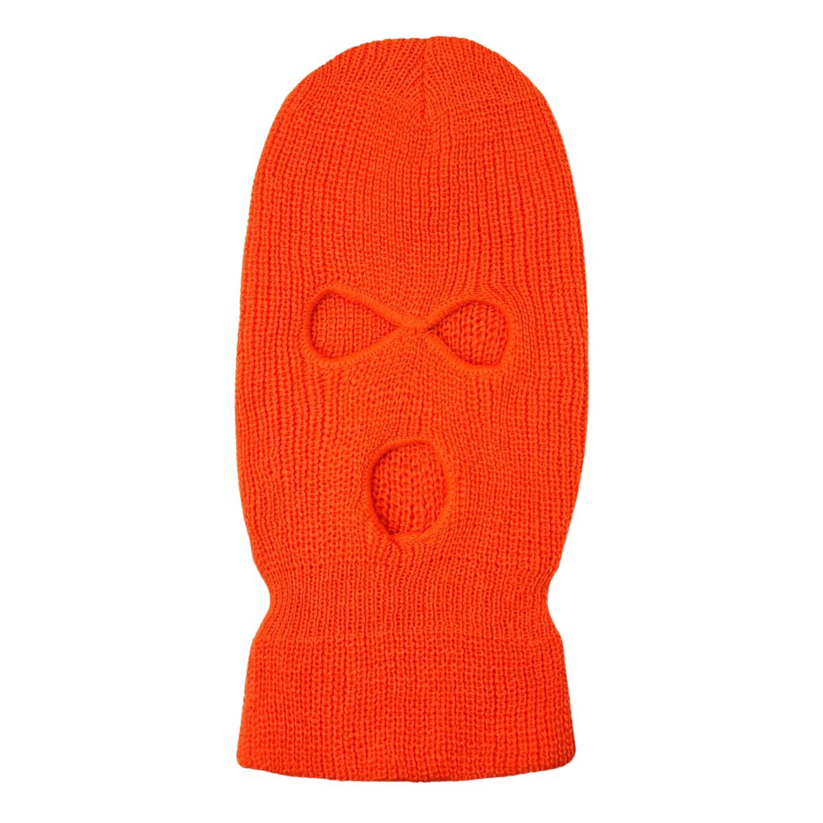 3 Hole Balaclava - JF3, Multi-Coloured Orange OSFA