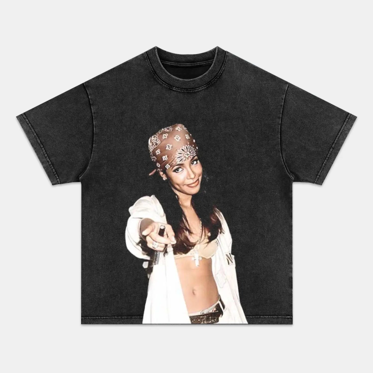 AALIYAH VINTAGE TEE MUSIC