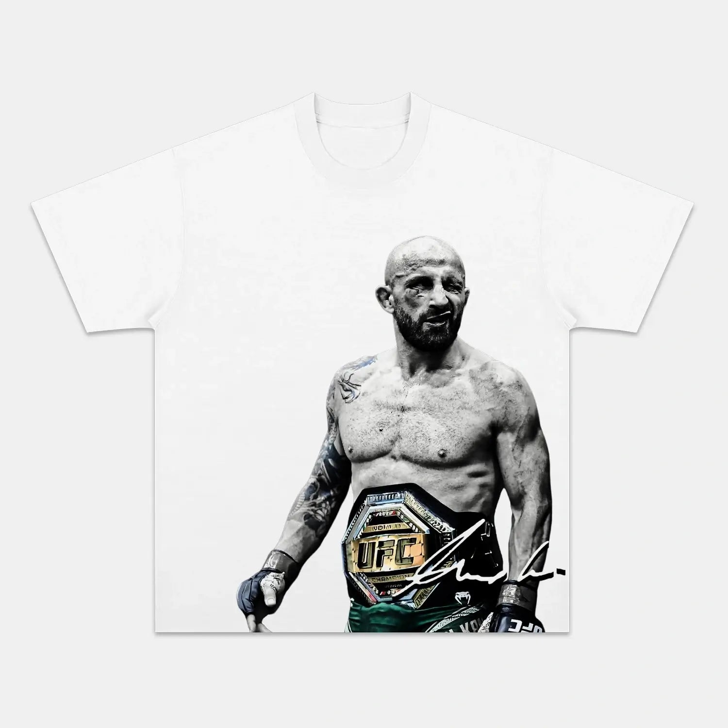 ALEXANDER VOLKANOVSKI TEE - Toronto Embroidery boxing bulk orders custom decoration custom embroidery custom shirts custom t-shirts durable embroidered shirts embroidery service fast turnaround fighters long lasting premium quality professional embroidery professional grade sport tee shirts toronto embroidery trvibe apparel