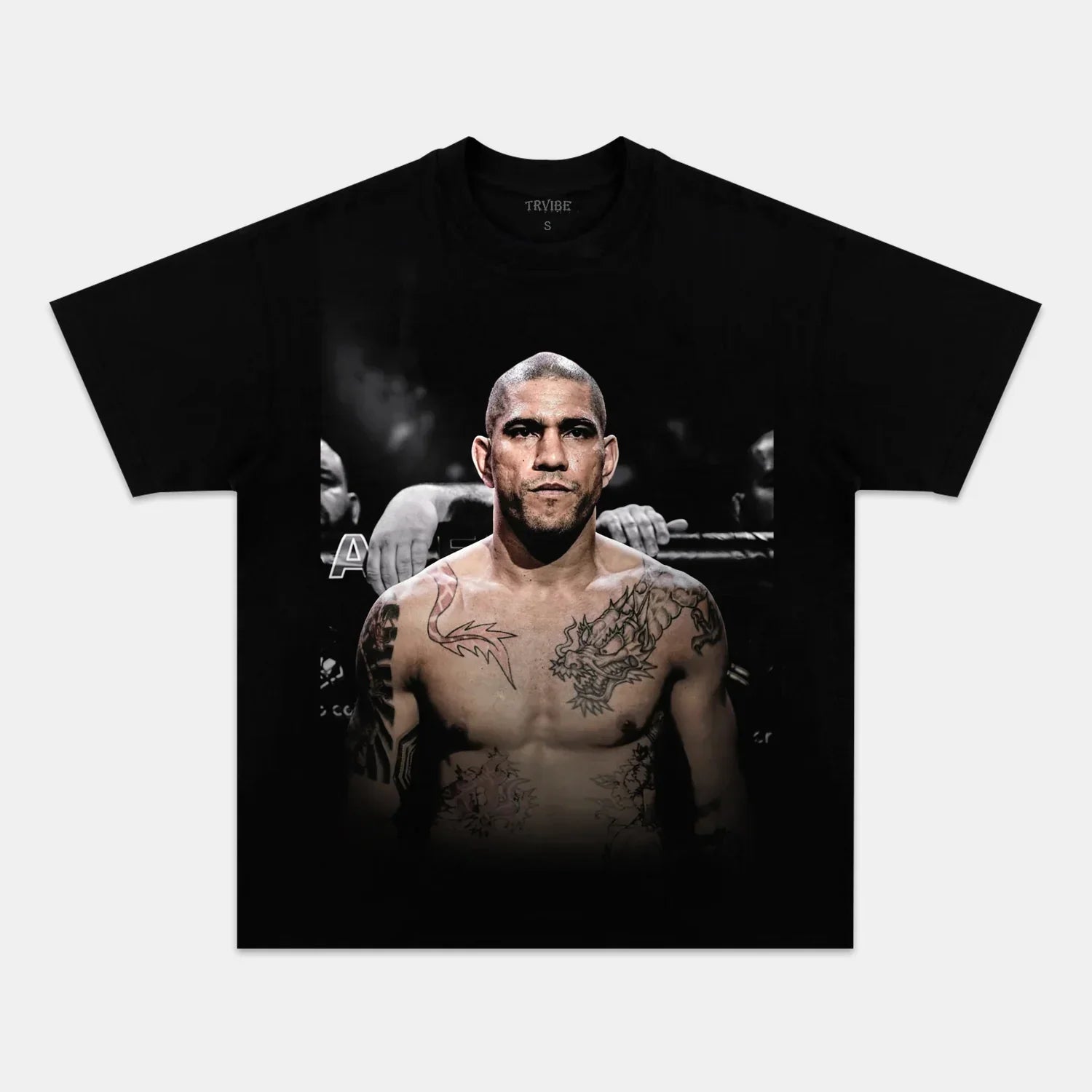 ALEX PEREIRA TEE V2 BLACK BOXING FIGHTERS SPORT