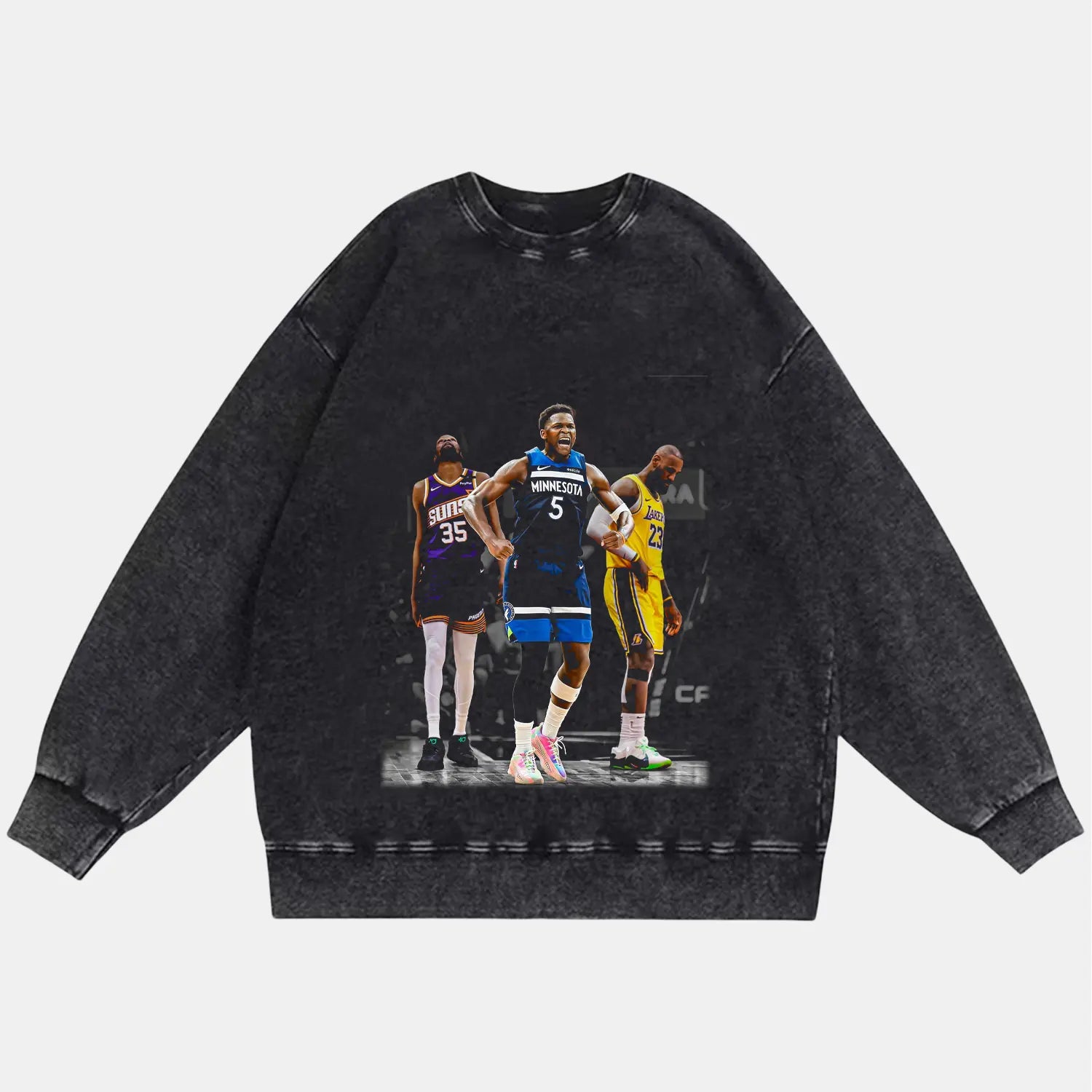 ANTHONY EDWARDS VINTAGE CLOTHES 16.0 - Toronto Embroidery basketball bulk orders custom decoration custom embroidery durable embroidery service fast turnaround long lasting nba premium quality professional embroidery professional grade sport toronto embroidery trvibe apparel