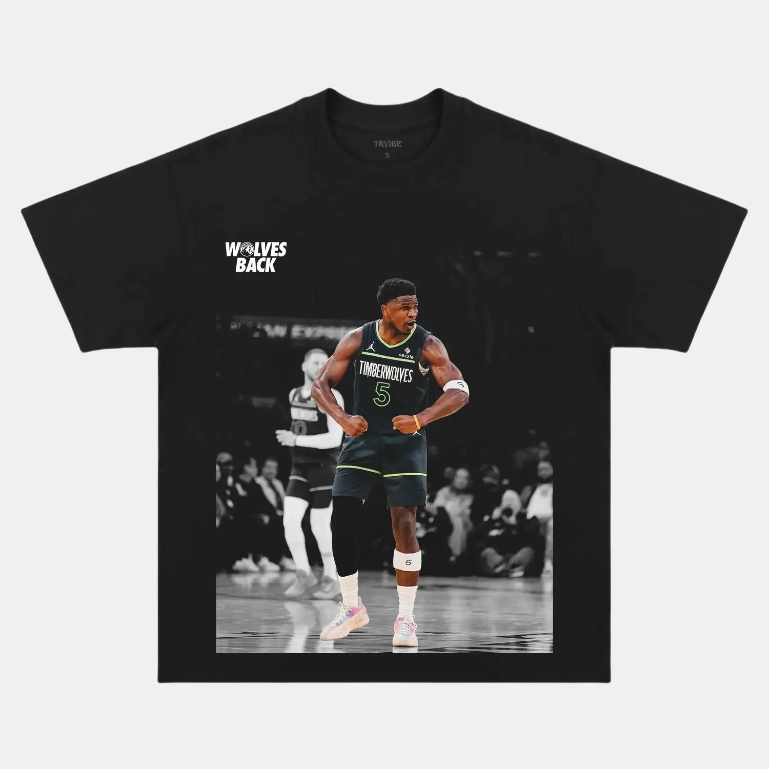 ANTHONY EDWARDS VINTAGE CLOTHES 5.0 - Toronto Embroidery basketball bulk orders custom decoration custom embroidery durable embroidery service fast turnaround long lasting nba premium quality professional embroidery professional grade sport toronto embroidery trvibe apparel