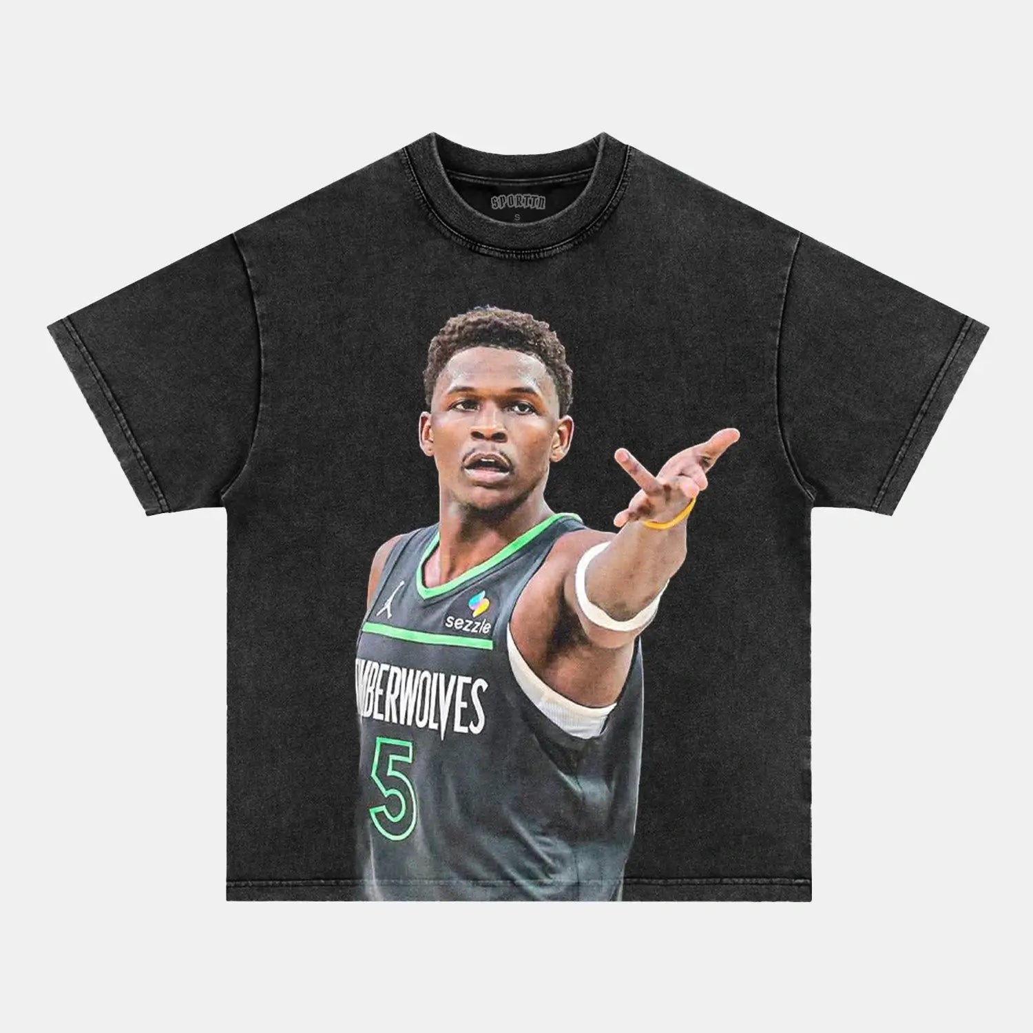 Premium ANTHONY EDWARDS VINTAGE TEE 9.0 | Custom Embroidery Available - Fast Turnaround BASKETBALL NBA SPORT