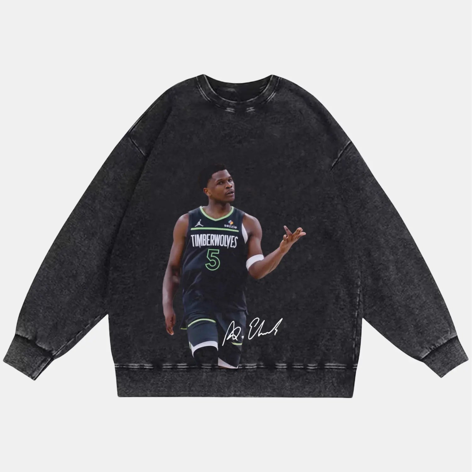 Premium ANTHONY EDWARDS VINTAGE CLOTHES 05.15 | Custom Embroidery Available - Fast Turnaround BASKETBALL NBA SPORT