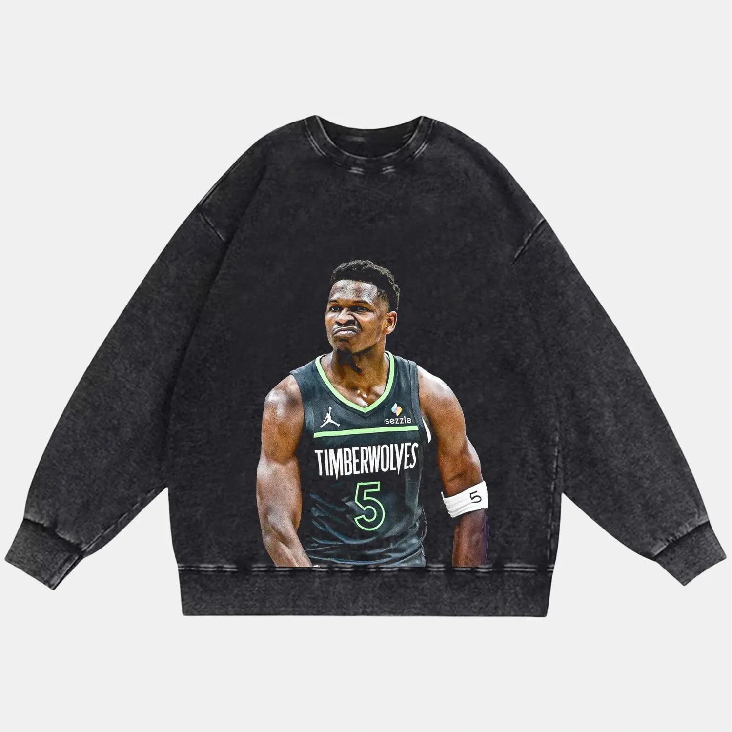 ANTHONY EDWARDS VINTAGE CLOTHES 11.0 - Toronto Embroidery basketball bulk orders custom decoration custom embroidery durable embroidery service fast turnaround long lasting nba premium quality professional embroidery professional grade sport toronto embroidery trvibe apparel