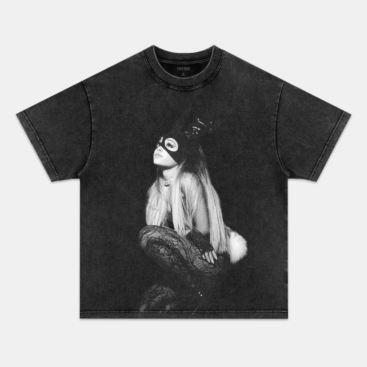 ARIANA GRANDE TEE 5.24 - Toronto Embroidery bulk orders custom decoration custom embroidery custom shirts custom t-shirts durable embroidered shirts embroidery service fast turnaround long lasting music pop premium quality professional embroidery professional grade tee shirts toronto embroidery trvibe apparel
