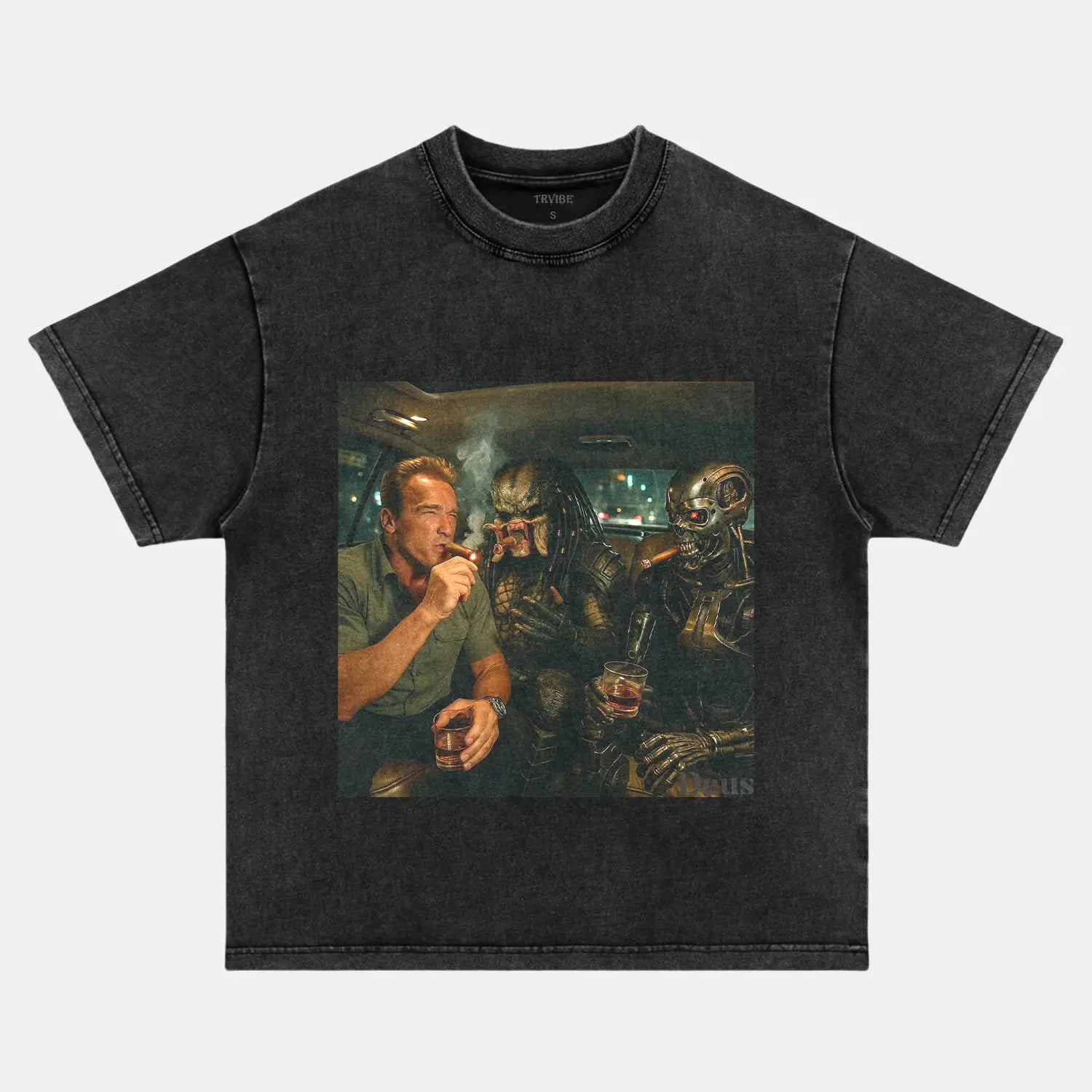 Premium ARNIE & PREDATOR & T-800 VINTAGE CLOTHES V2 | Custom Embroidery Available - Fast Turnaround FUNNY HUMOR