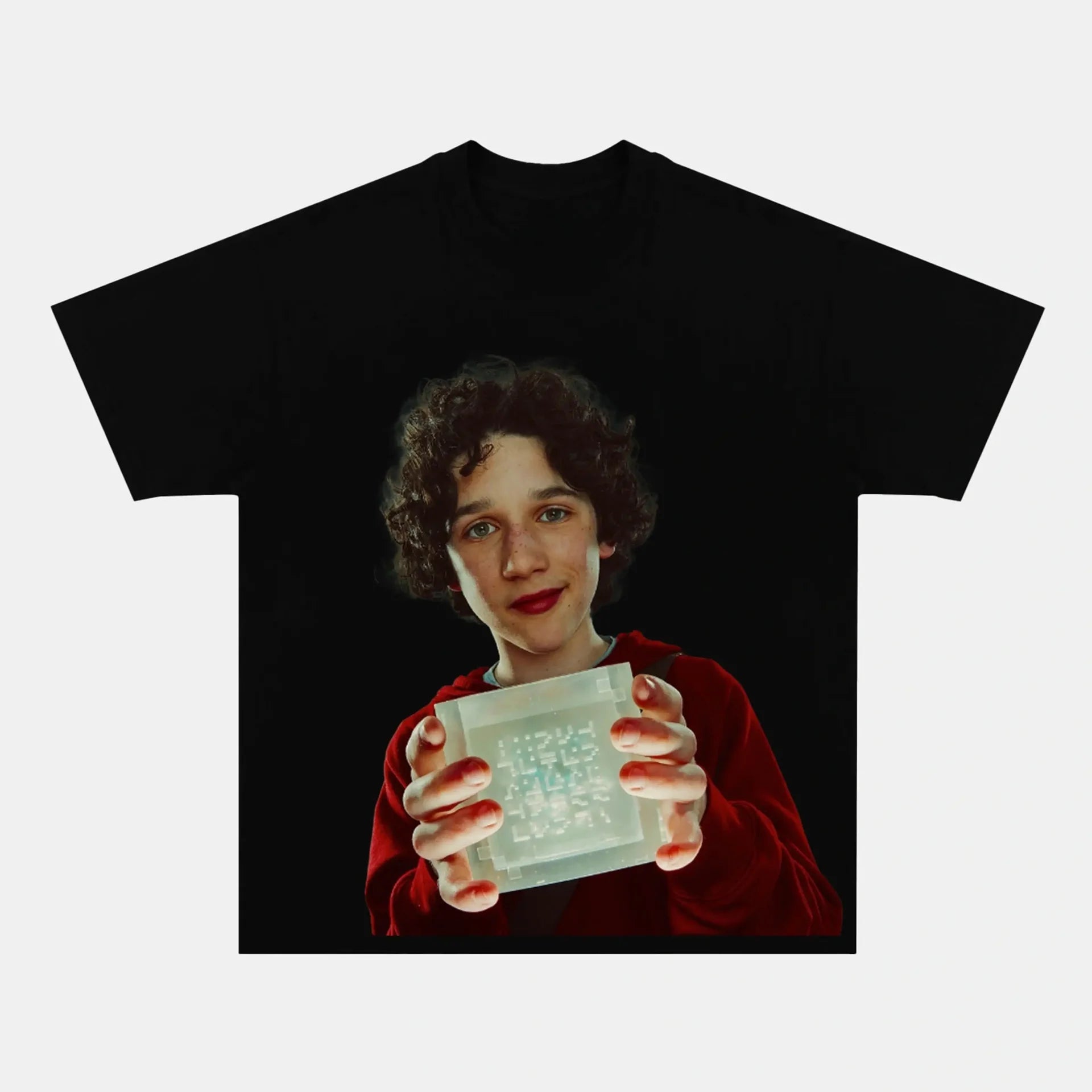 A MINECRAFT MOVIE V11 TEE BLACK GAMES MOVIES