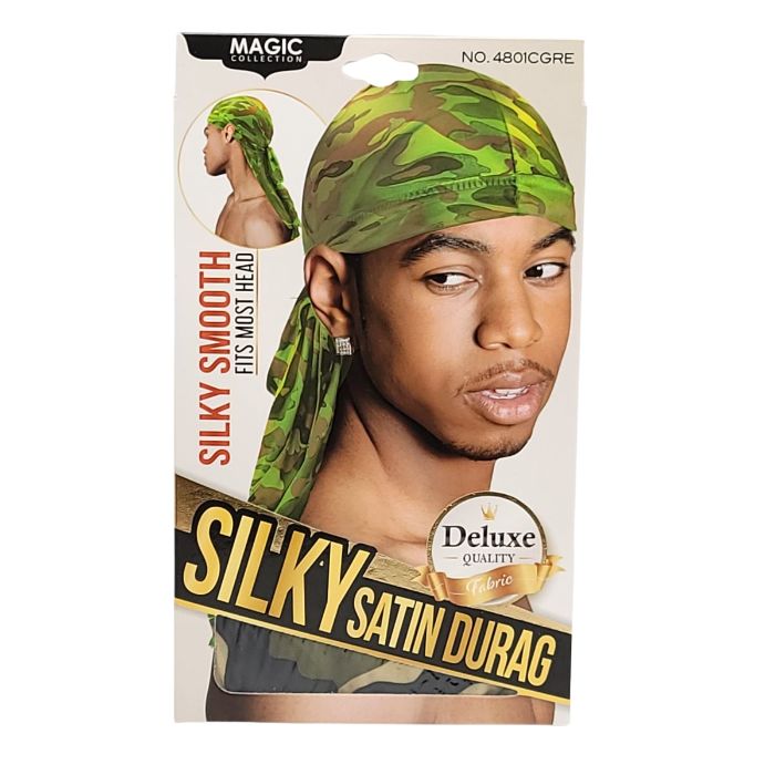 Durag - Silky Satin, Various Colours, One Size Accessories Durag Silky