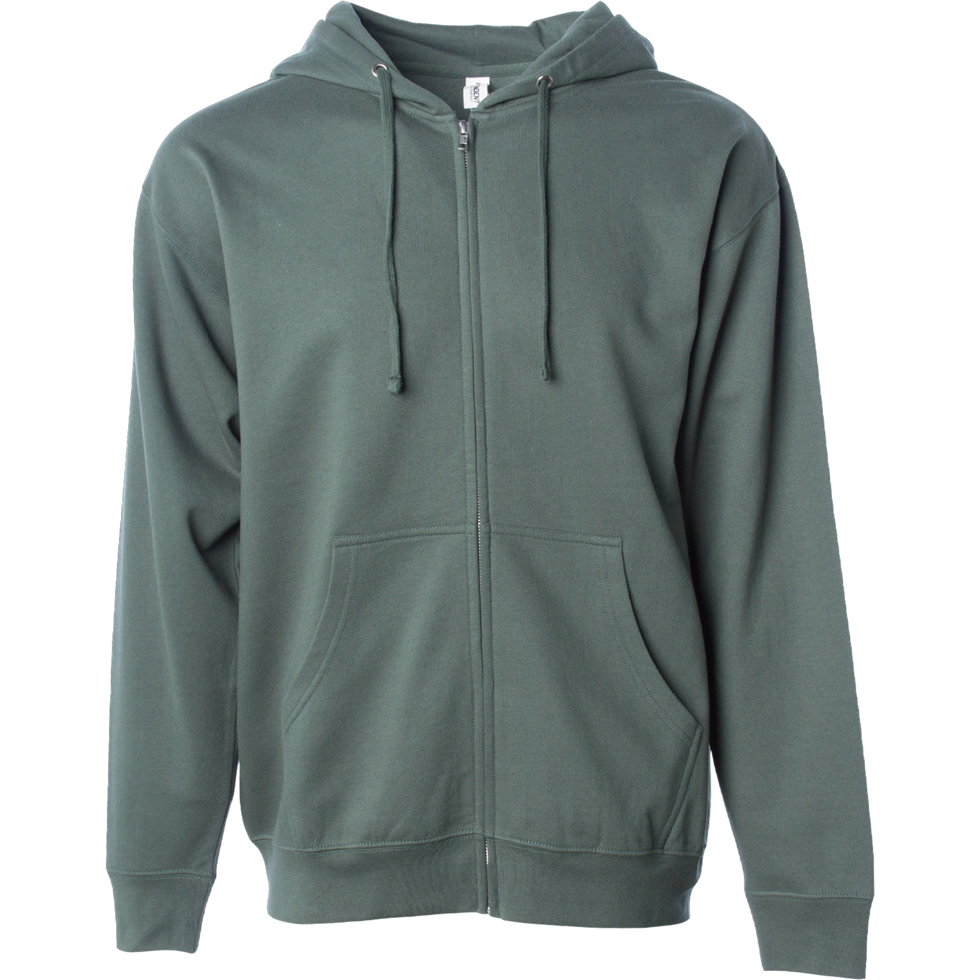 SS4500Z - Midweight Zip Hooded Sweatshirt Alpine Green XS 4500 BASIC FLEECE COTTON / POLYESTER fleece Hood INDEPENDENT MEN MIDWEIGHT REGULAR shsdparentproduct ss SS45 SS4500 sss standard STANDARD SUPPLY tearaway