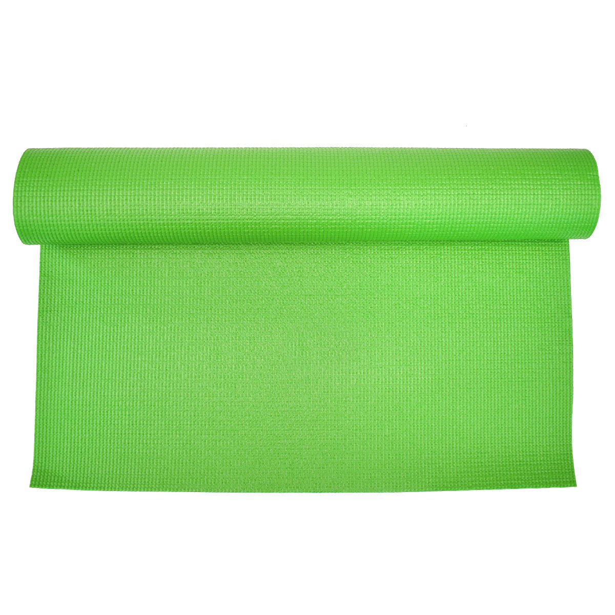 B6710 - Durable Non-Slip Textured Yoga and Aerobic Exercise Mat 3mm Thick Green 3mm yoga mat aerobic mat Created by Product Upload durable workout mat fitness mat Canada non-slip exercise mat yoga yoga mat