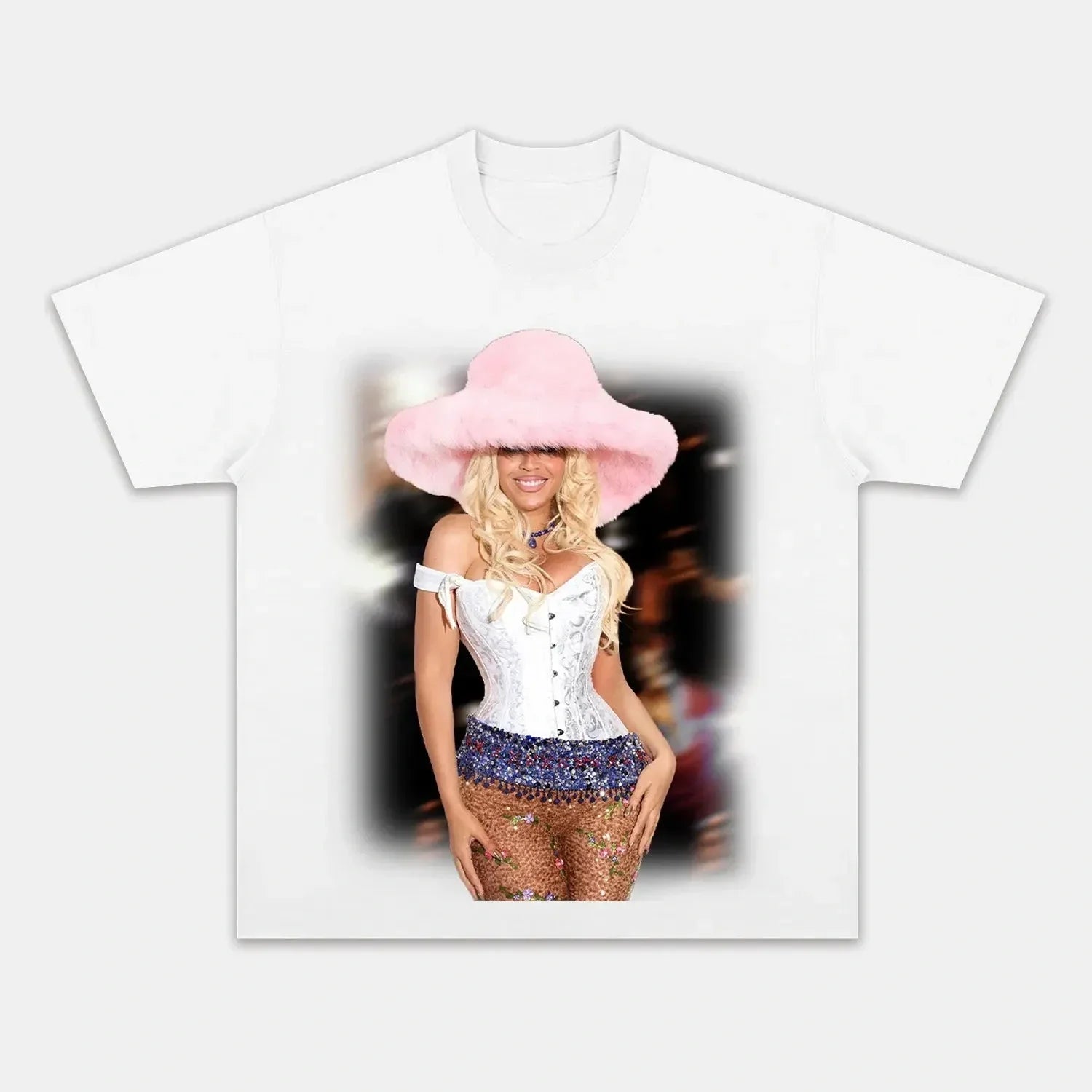 BEYONCÉ VINTAGE TEE 17.0 - Toronto Embroidery bulk orders custom decoration custom embroidery custom shirts custom t-shirts durable embroidered shirts embroidery service fast turnaround hip hip hop hiphop long lasting music pop premium quality professional embroidery professional grade tee shirts toronto embroidery trvibe apparel
