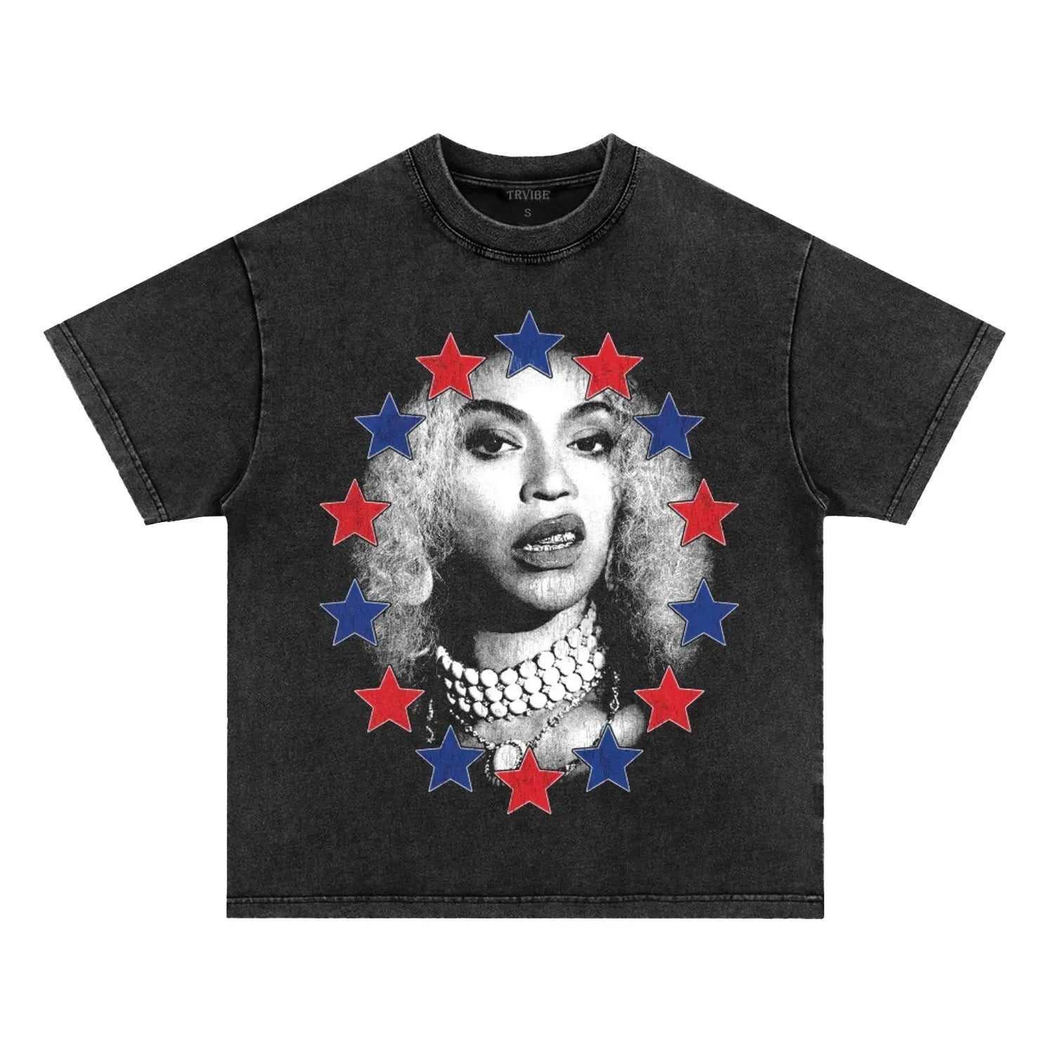BEYONCE TEE V6 - Toronto Embroidery bulk orders custom decoration custom embroidery custom shirts custom t-shirts durable embroidered shirts embroidery service fast turnaround long lasting music pop premium quality professional embroidery professional grade tee shirts toronto embroidery trvibe apparel