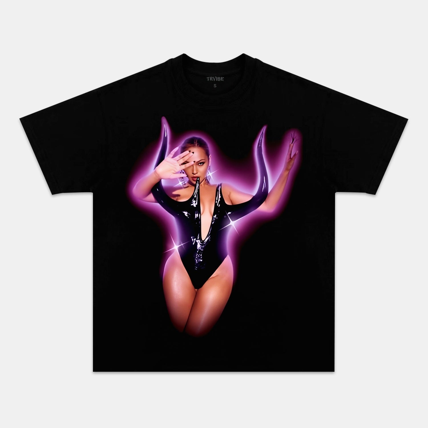 BEYONCE TEE V2 - Toronto Embroidery bulk orders custom decoration custom embroidery custom shirts custom t-shirts durable embroidered shirts embroidery service fast turnaround long lasting music pop premium quality professional embroidery professional grade tee shirts toronto embroidery trvibe apparel