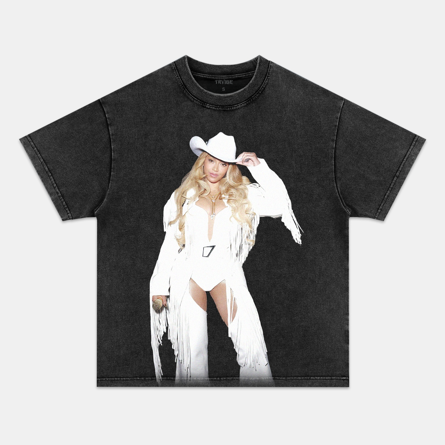 BEYONCE TEE V3 - Toronto Embroidery bulk orders custom decoration custom embroidery custom shirts custom t-shirts durable embroidered shirts embroidery service fast turnaround long lasting music pop premium quality professional embroidery professional grade tee shirts toronto embroidery trvibe apparel