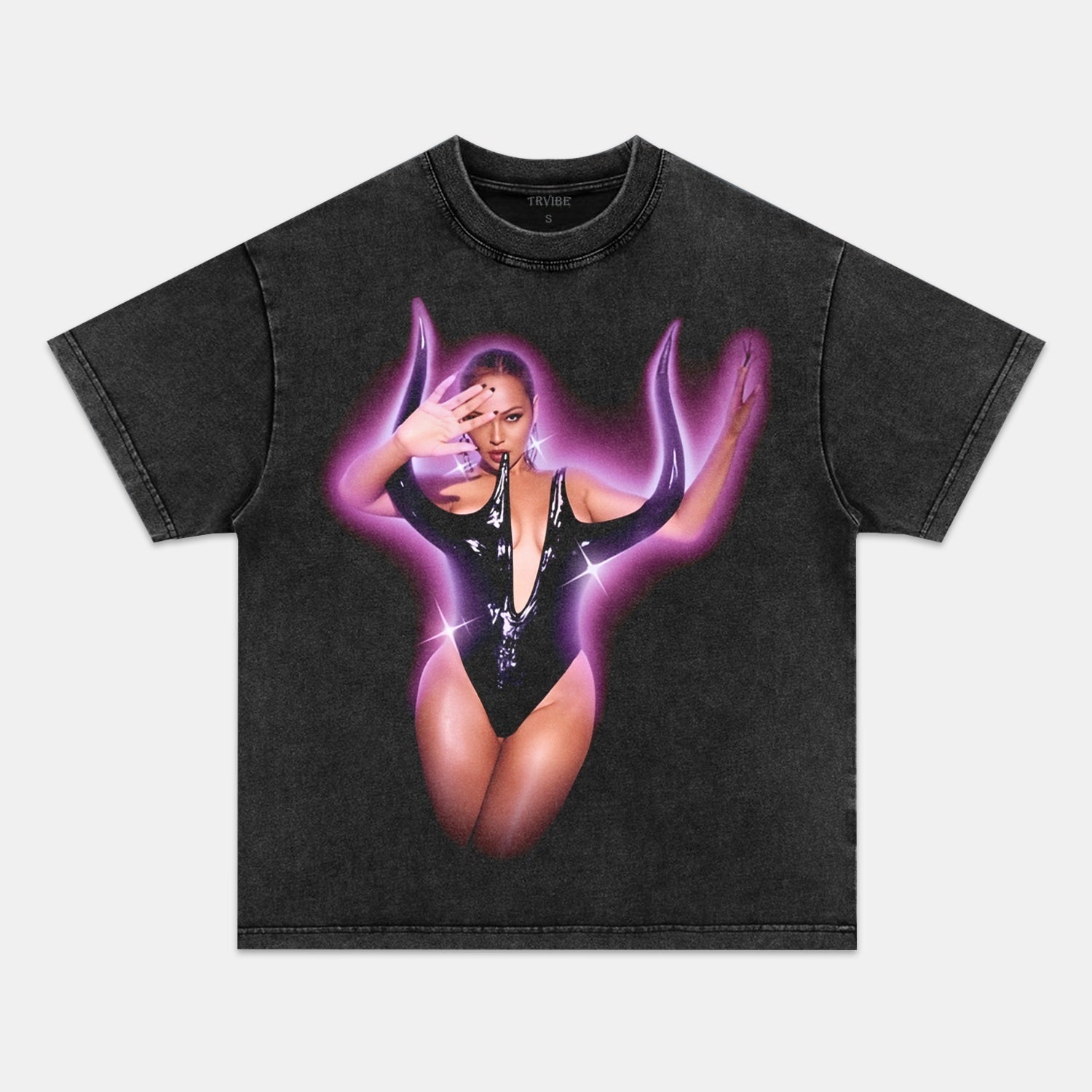 BEYONCE TEE V2 - Toronto Embroidery bulk orders custom decoration custom embroidery custom shirts custom t-shirts durable embroidered shirts embroidery service fast turnaround long lasting music pop premium quality professional embroidery professional grade tee shirts toronto embroidery trvibe apparel