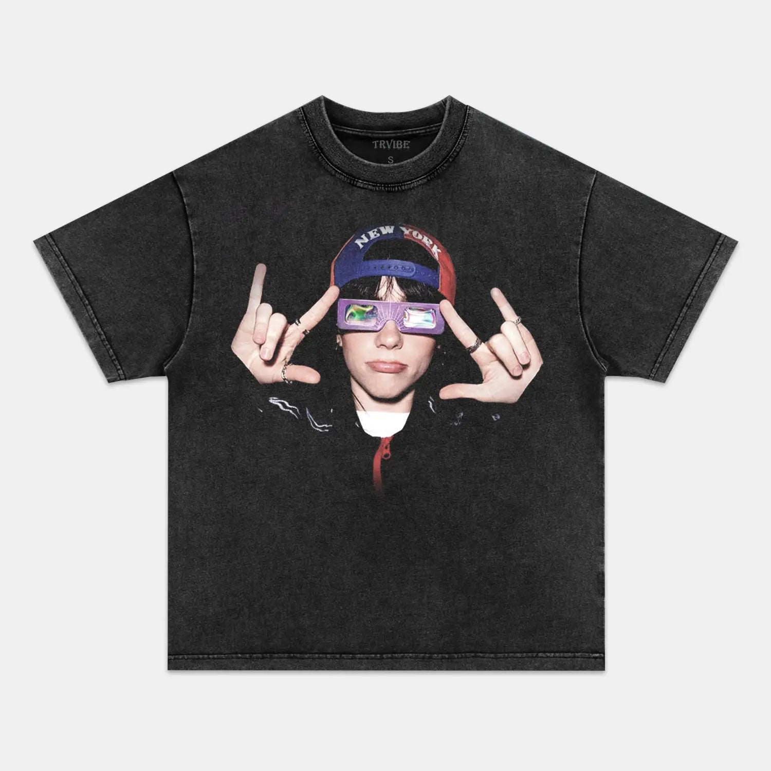 BILLIE EILISH 3.0 TEE 07.24 - Toronto Embroidery PEPPER TEE bulk orders custom decoration custom embroidery custom shirts custom t-shirts durable embroidered shirts embroidery service fast turnaround long lasting music premium quality professional embroidery professional grade tee shirts toronto embroidery trvibe apparel