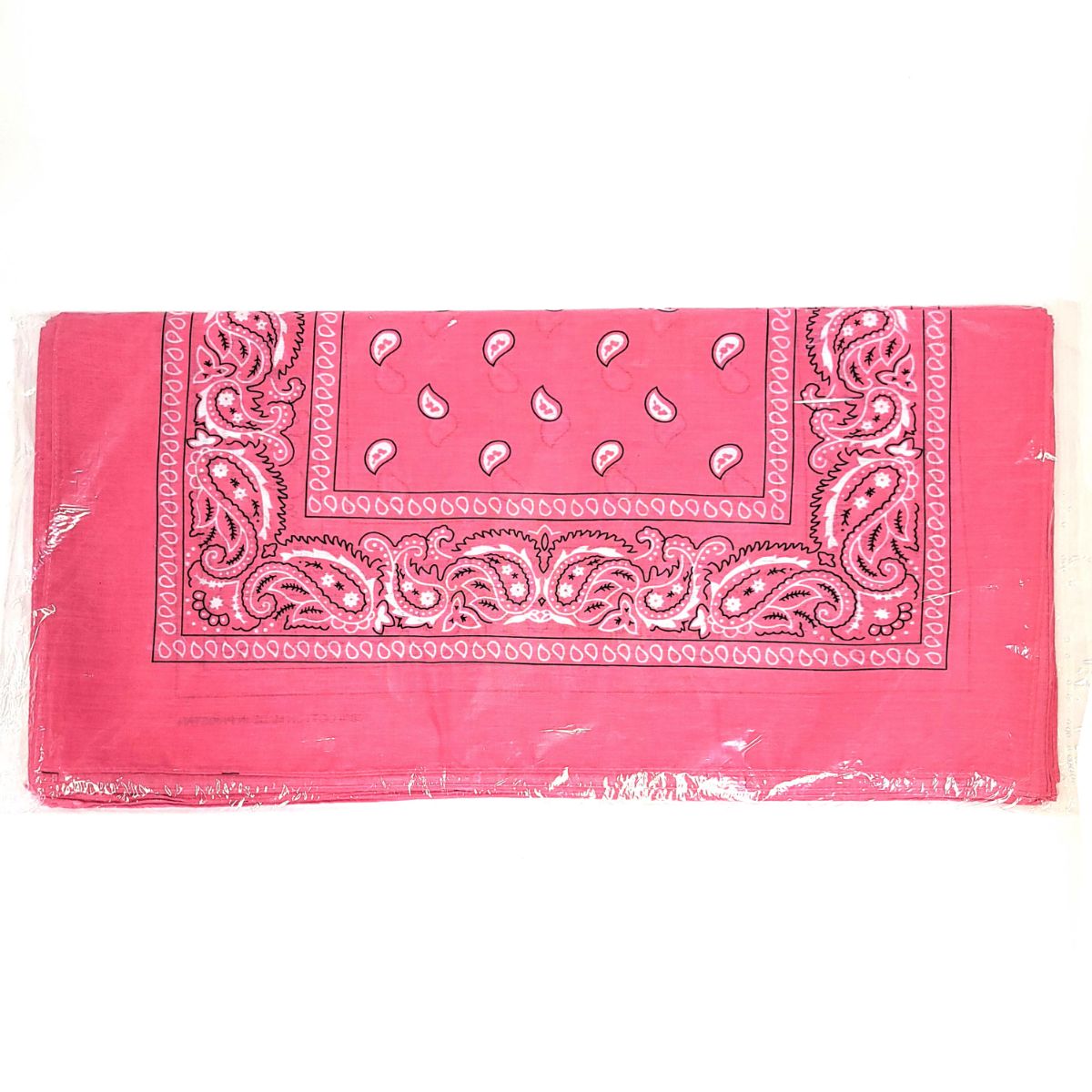 Bandana - Dozen Package, Various Colours, One Size Pink Accessories