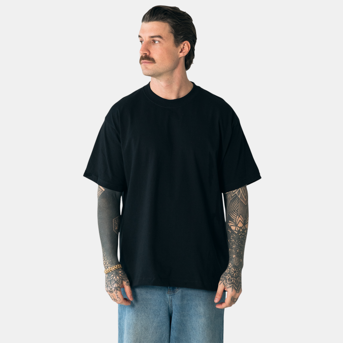 OPTIMA 47265, - Logan Boxy Tee, Jet Black