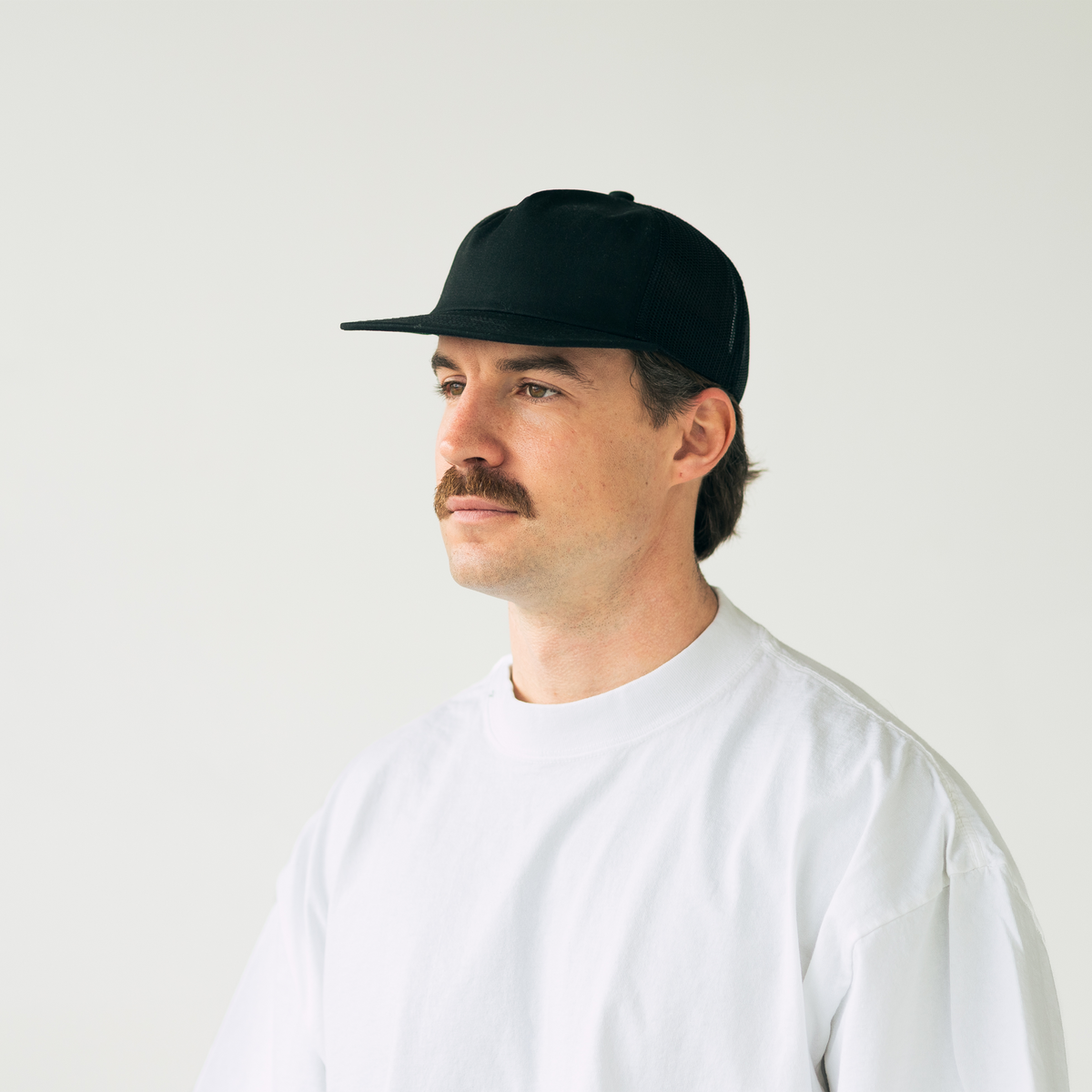 BLNKSMADE C5200-MT, | The Mesh Trucker Cap, Black