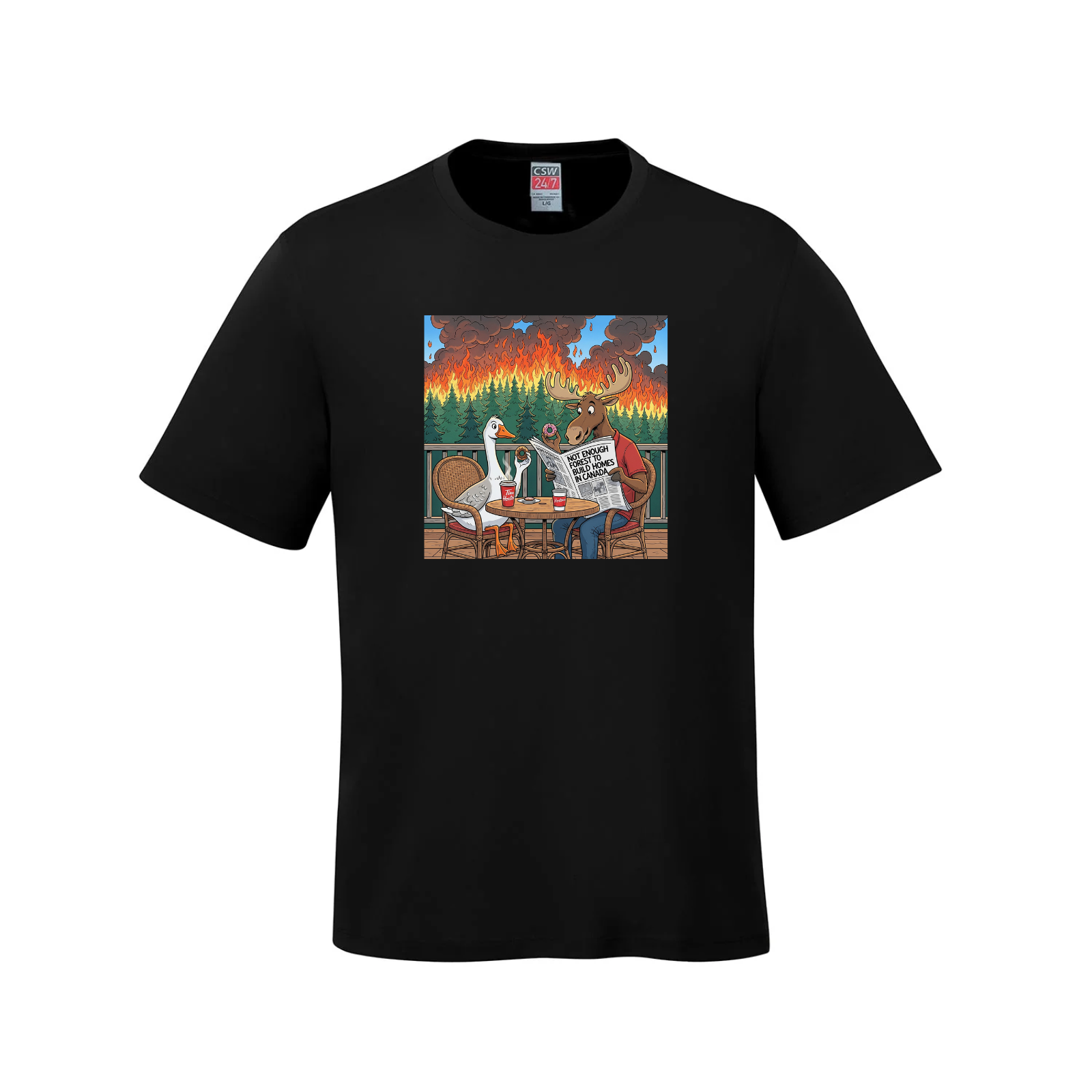 Canadian Contradictions T-Shirt daily dollar