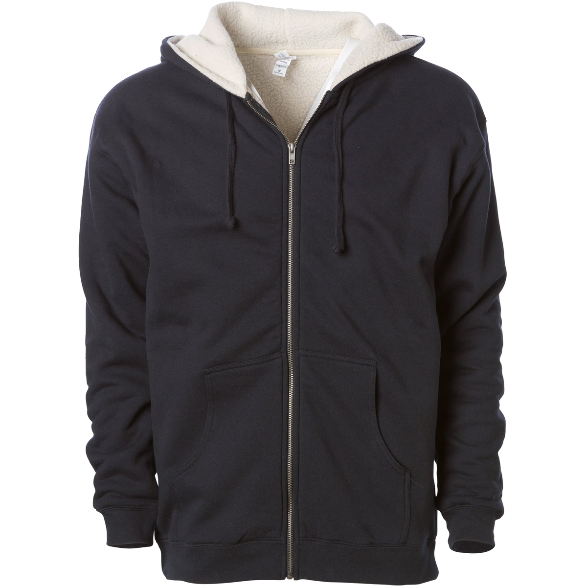 INDEPENDENT Sherpa Lined Zip Hooded Sweatshirt