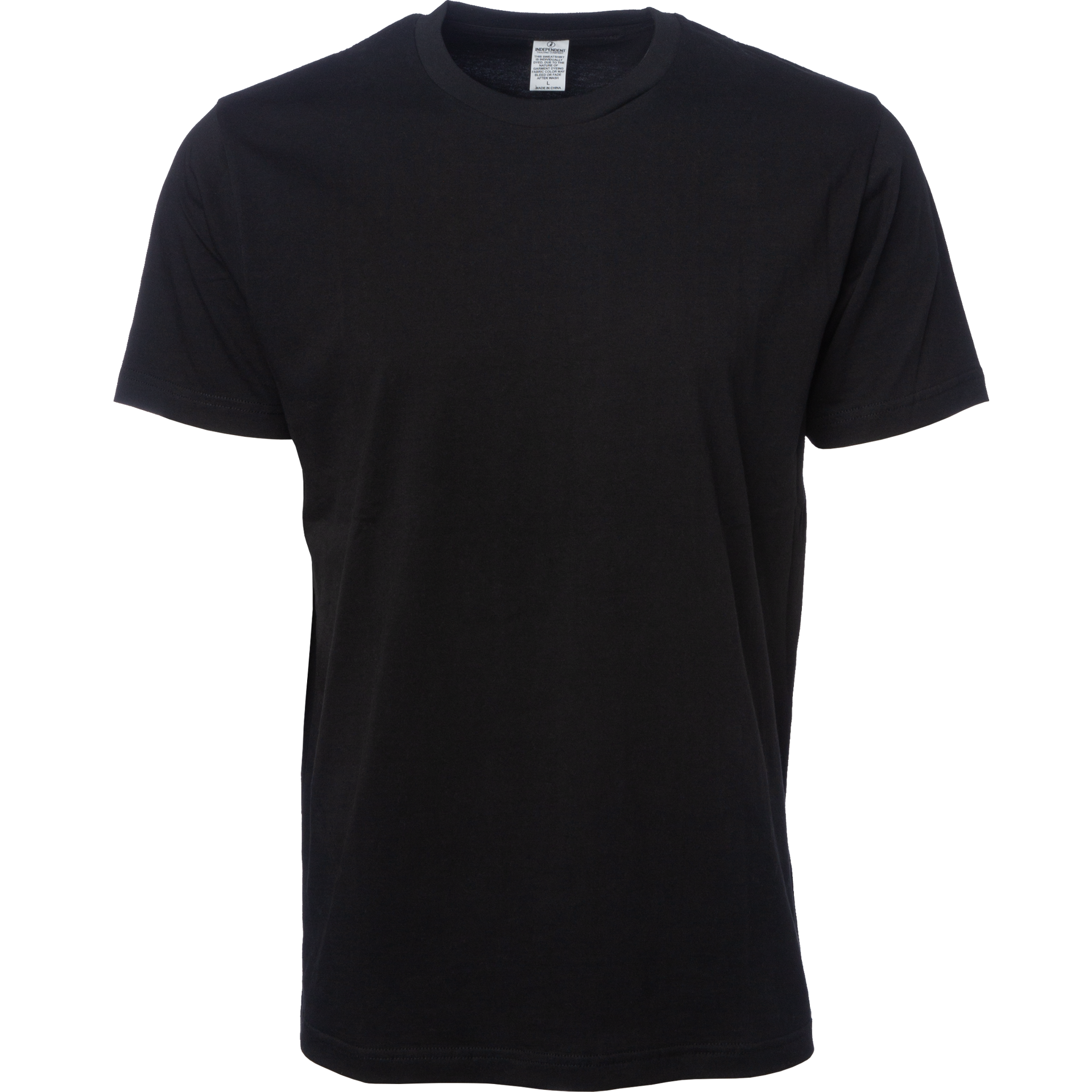 IND50TEE - Lux Heavyweight Combed Cotton Tee Black XS COTTON Heavyweight IND50TEE INDEPENDENT MEN NEW ARRIVALS newarrivals REGULAR tearaway
