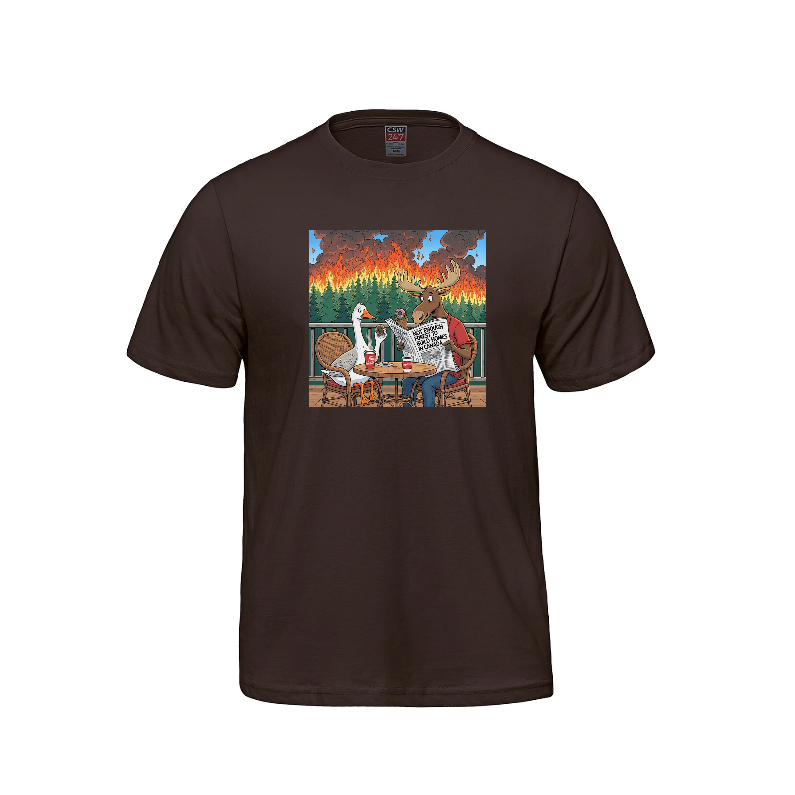 Canadian Contradictions T-Shirt daily dollar