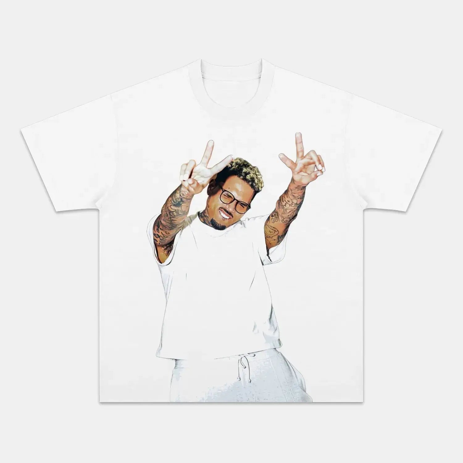 Chris Brown: Music Icon Tee V14 Chrisbrown HIP HOP MUSIC