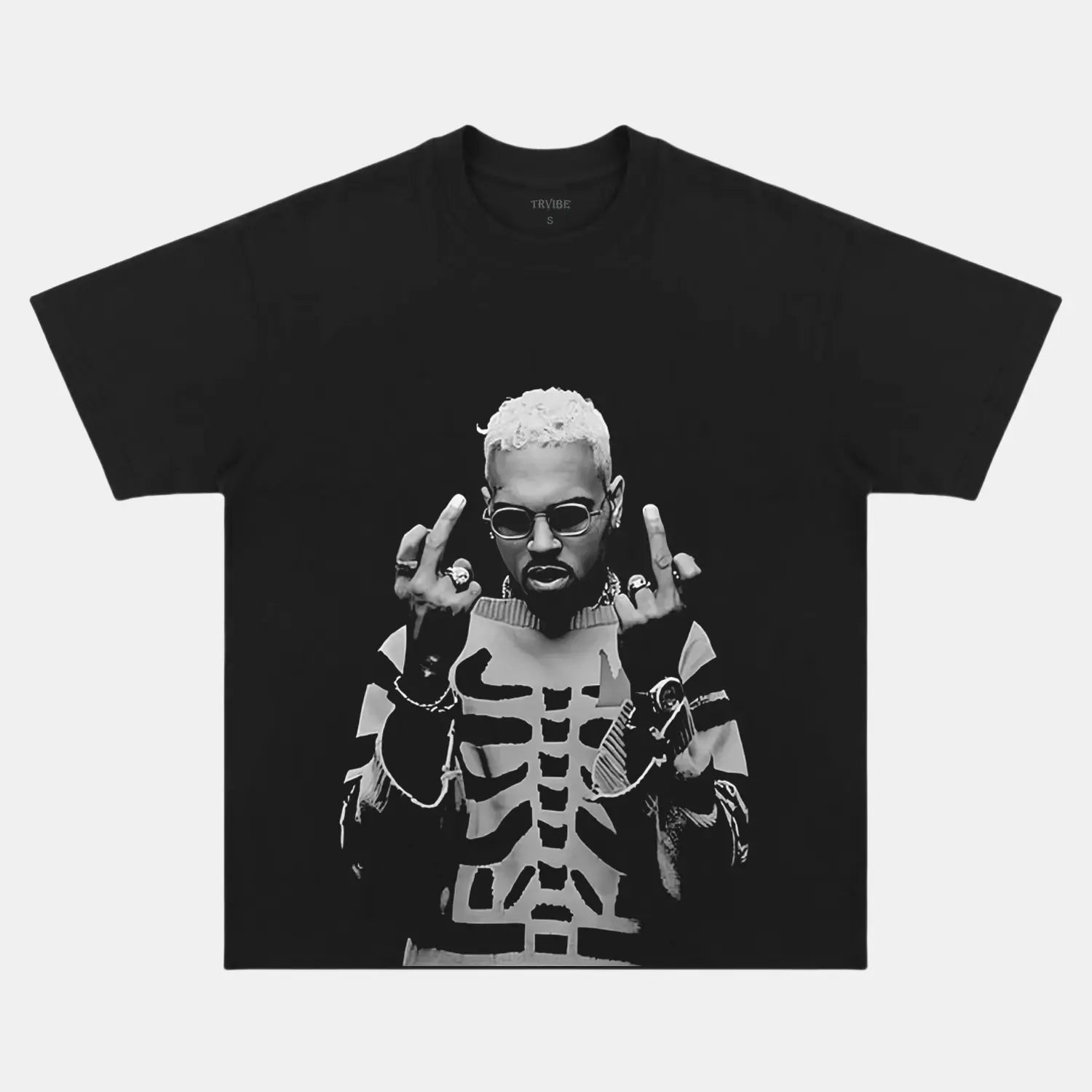 Chris Brown: Music Icon Tee V2 chrisbrown HIP HIP HOP HIPHOP MUSIC POP