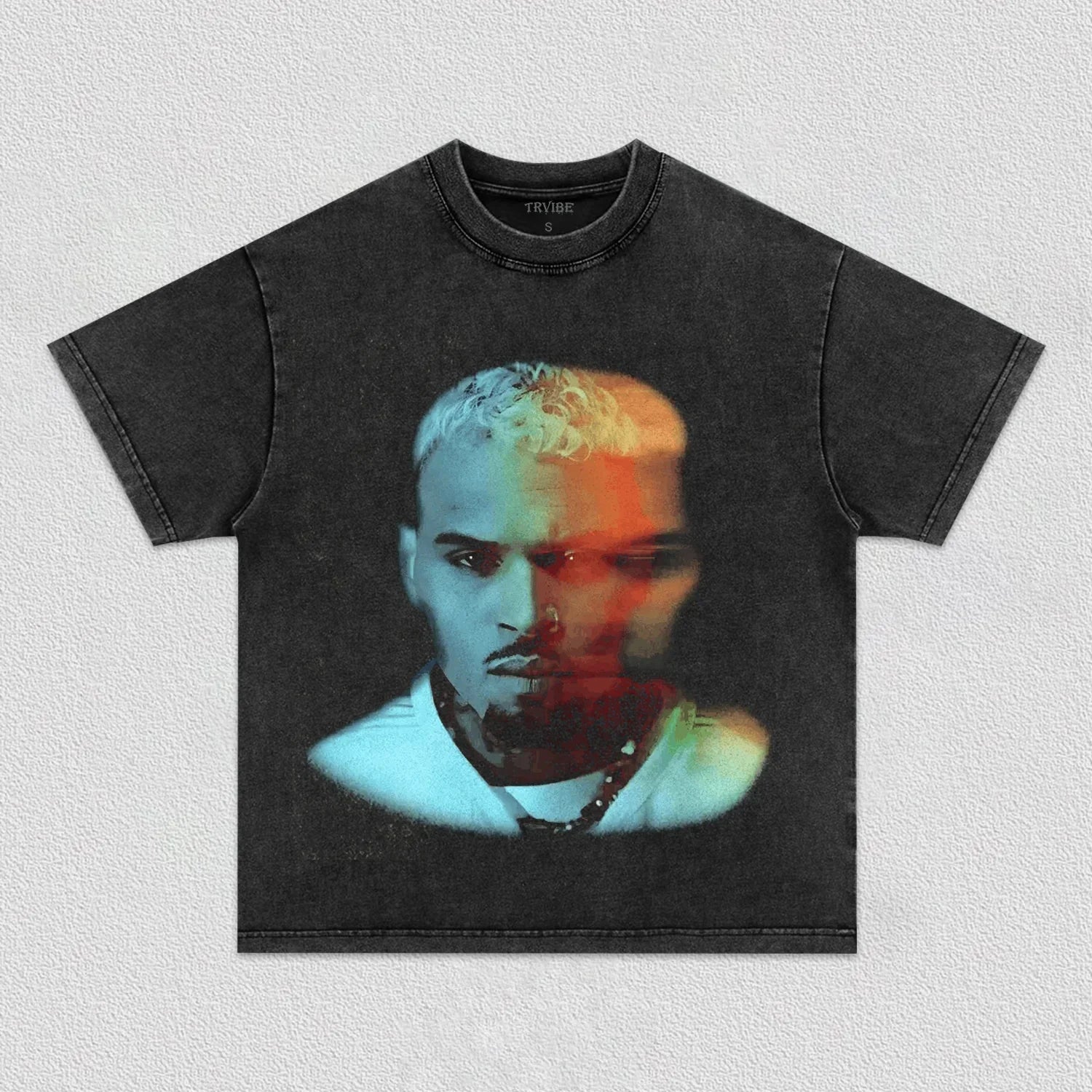 Chris Brown: Music Icon Tee V5 PEPPER TEE Chrisbrown MUSIC POP