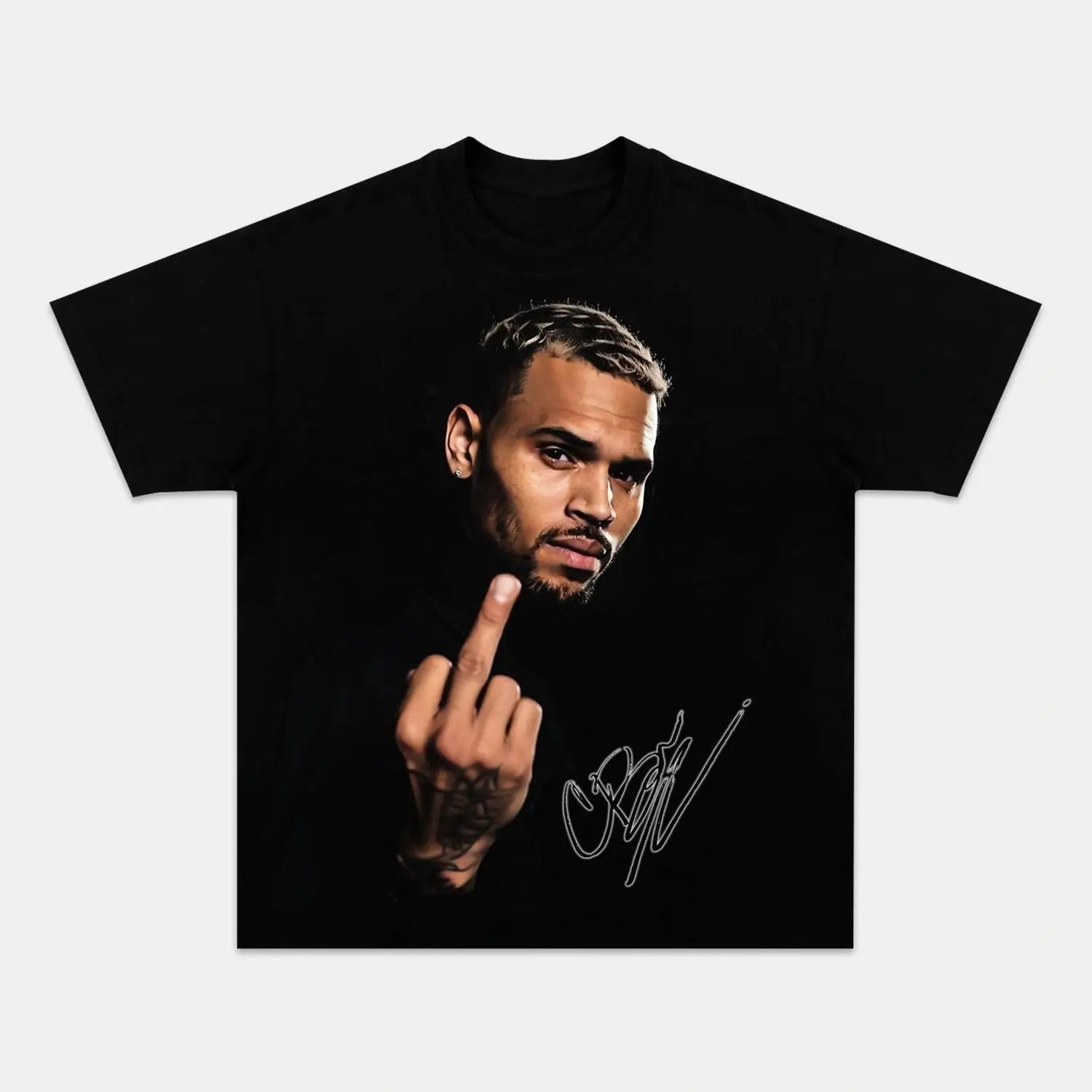 Chris Brown: Music icon Tee V6 Chrisbrown HIP HOP MUSIC