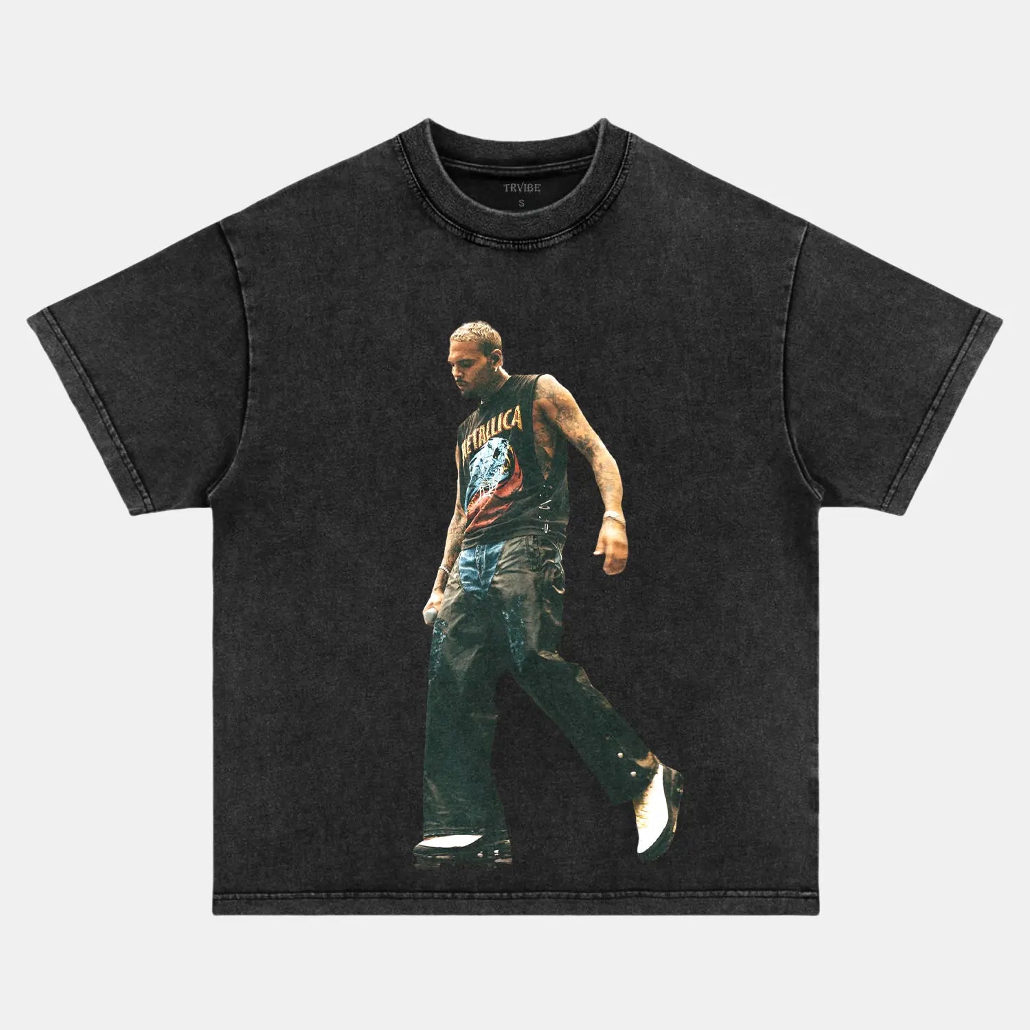 Chris Brown: Music Icon Tee V4 HIP HOP MUSIC POP