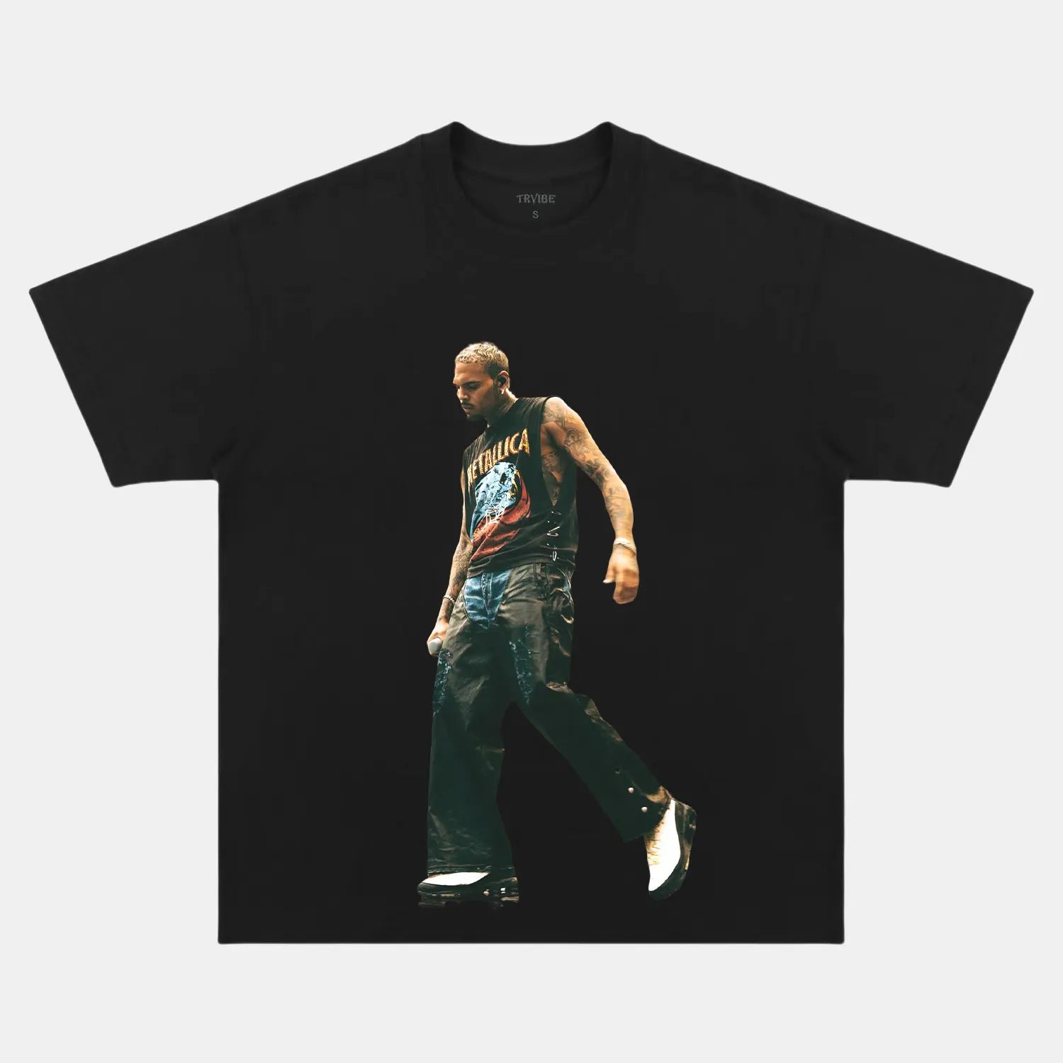 Chris Brown: Music Icon Tee V4 HIP HOP MUSIC POP