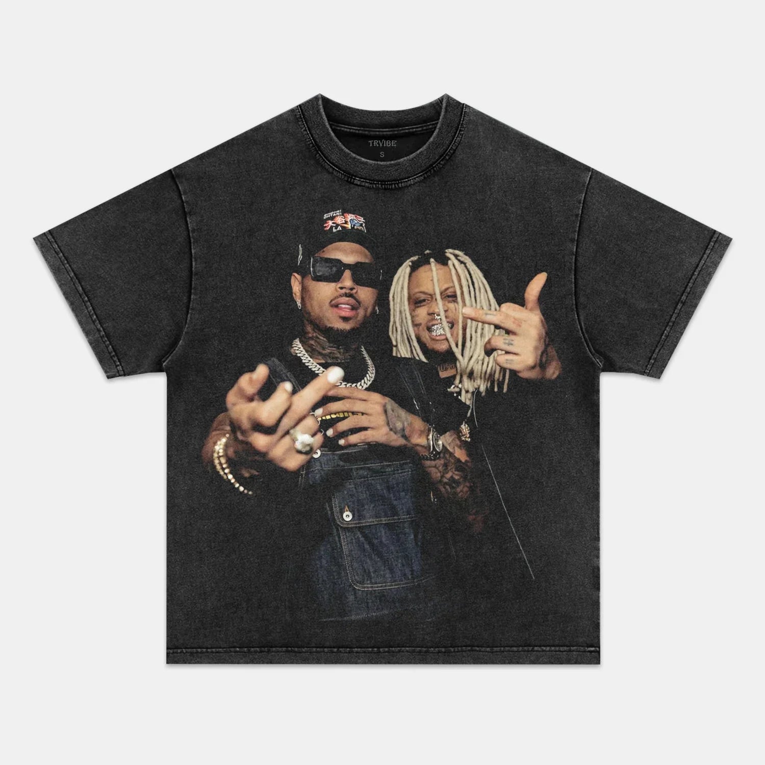 Chris Brown x Trippie Redd Tee PEPPER TEE Chrisbrown MUSIC POP