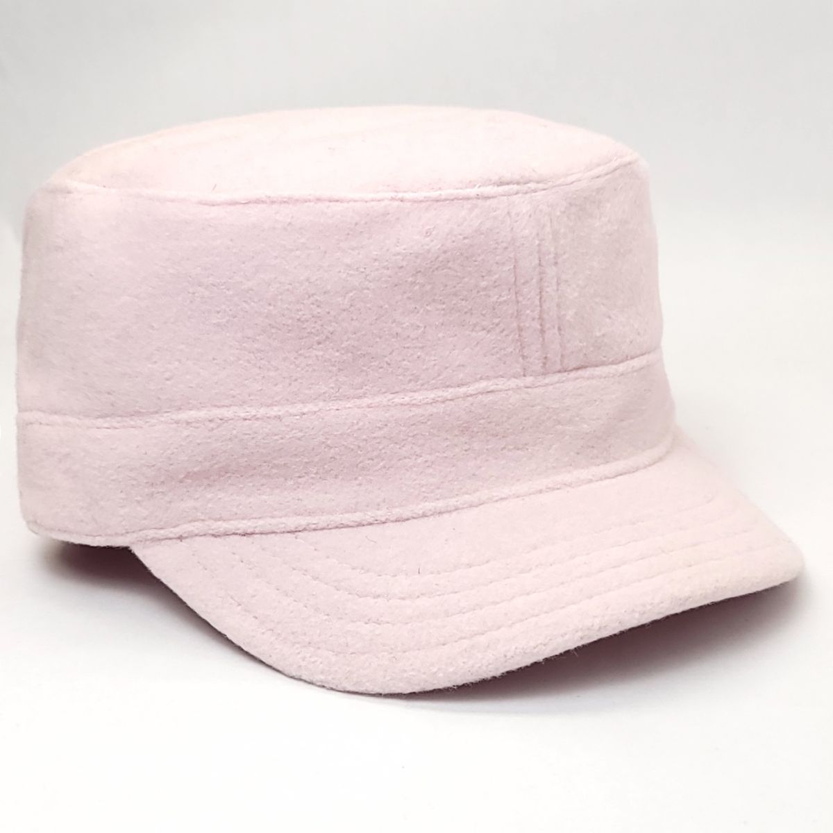 Cadet Cap -8291, Wool, Light Pink Military Cap