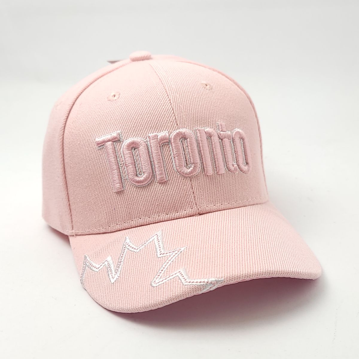 Youth - Toronto Banner Cap - Multi-Coloured, Youth Size Light Pink Youth Canada Cap Canada Youth Toronto Youths