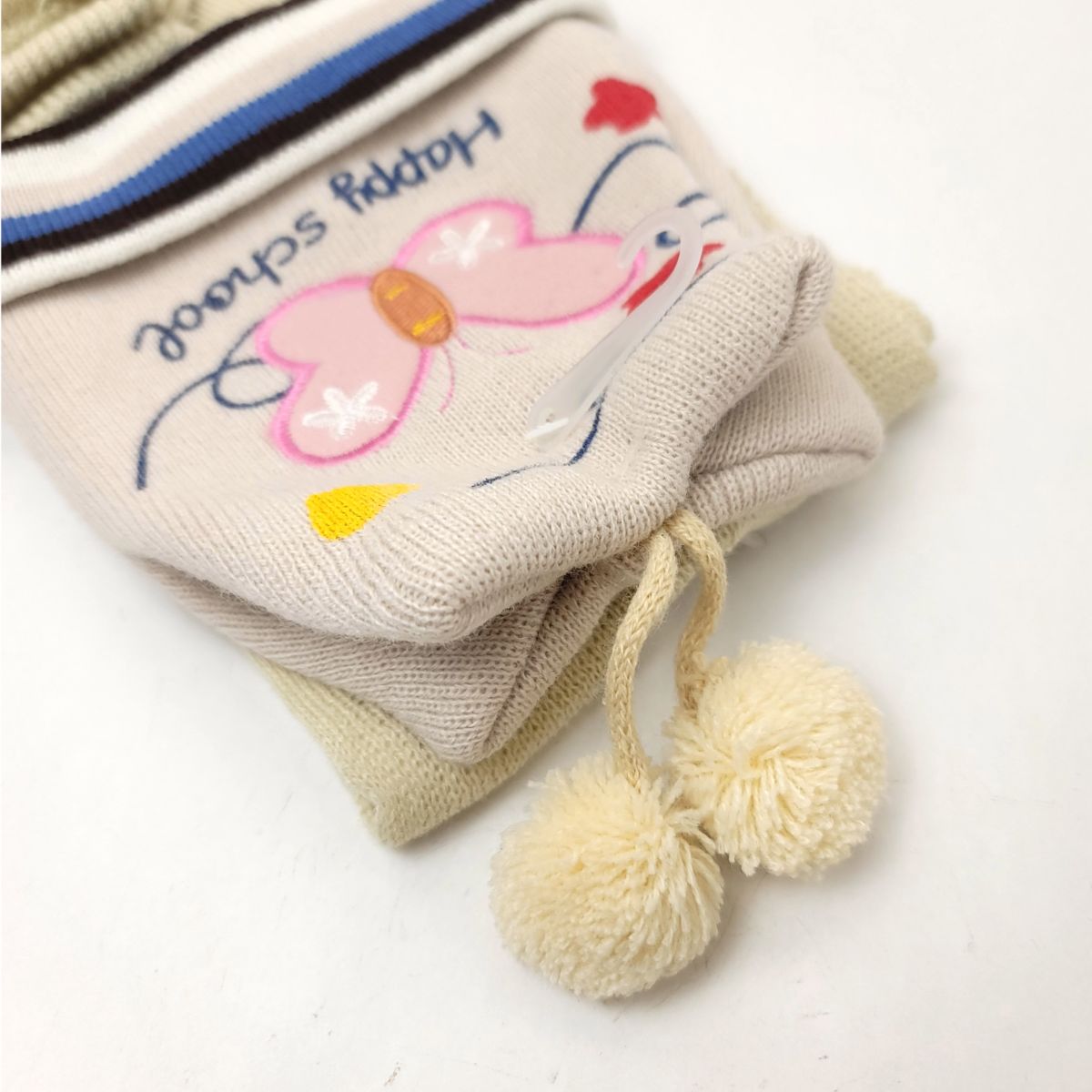 Toddler - Happy School 3 pieces set, Multi-Coloured Youths