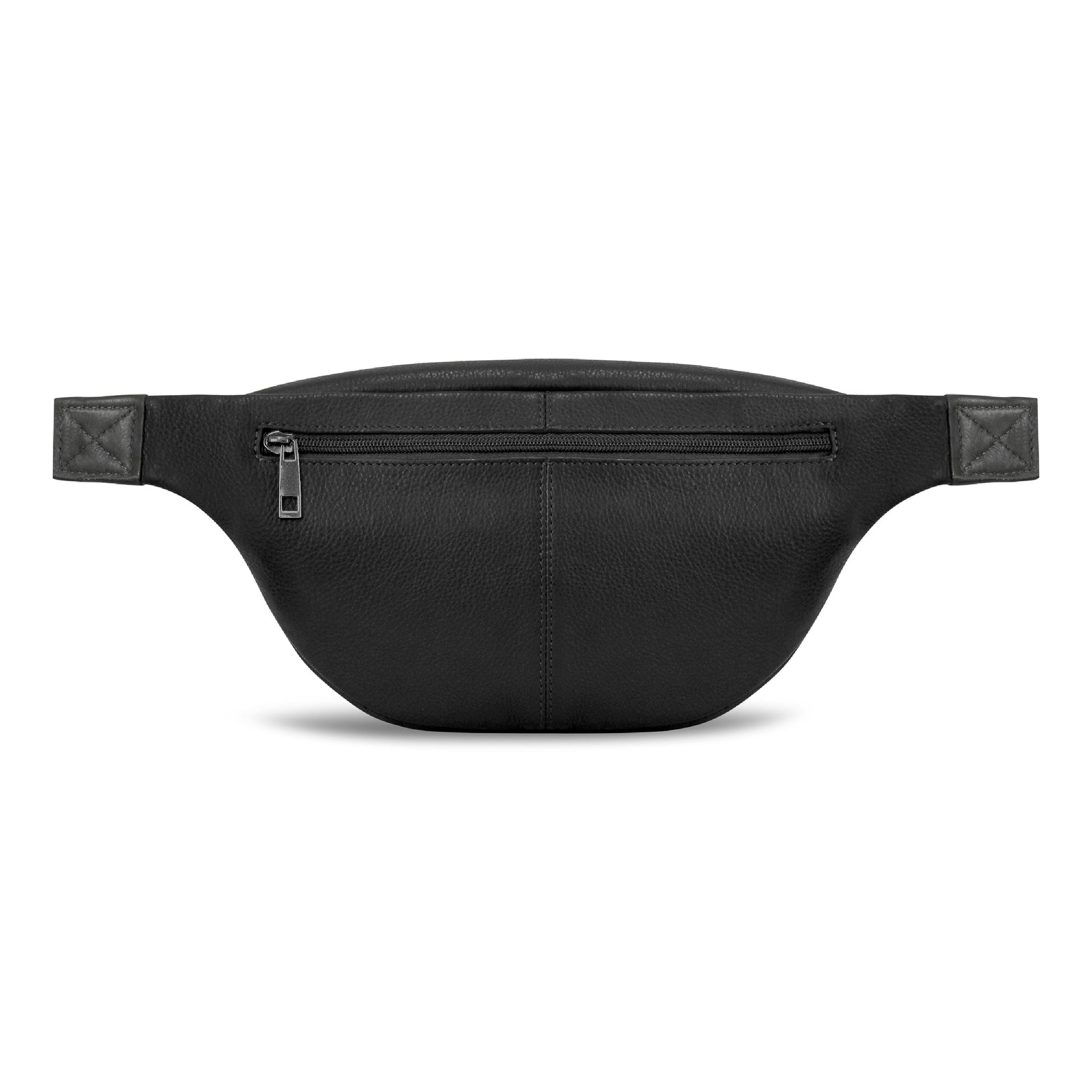 Onyx / Leather Waist-Pack Champs Luggage Shopify Collective