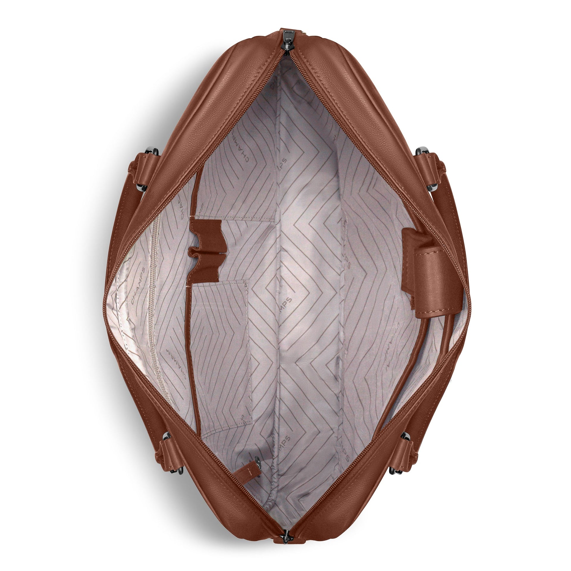 Onyx / Leather Slim Briefcase Champs Luggage Shopify Collective